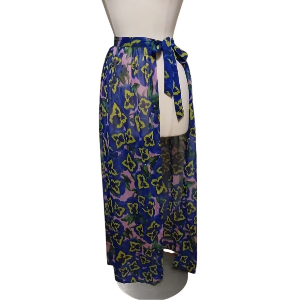 ASOS Green and Blue Swim Sarong - Picture 3 of 5